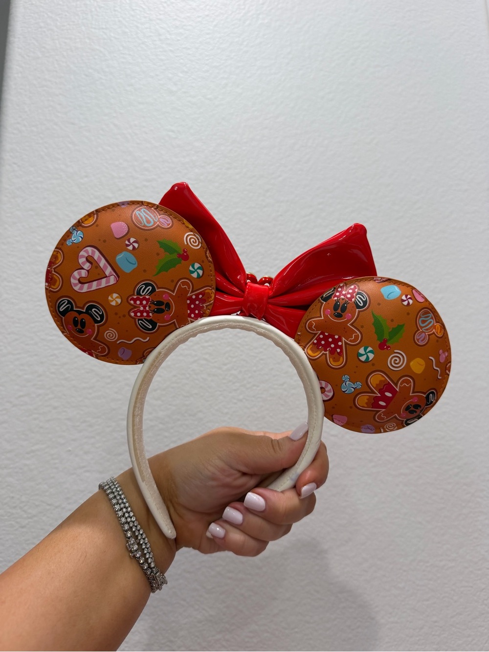 NEW Disney Loungefly Gingerbread Mickey and Minnie Mouse - Picture 3 of 7